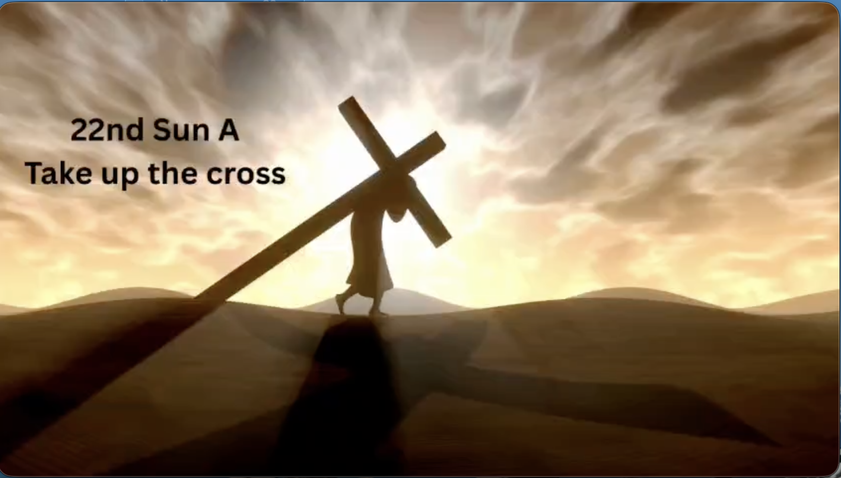 Take uo your cross
